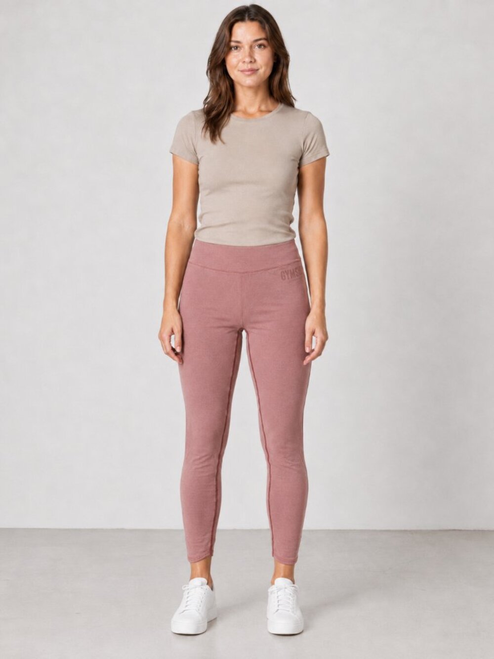 Gymshark XL Dusty Rose Seamless High Rise Workout Leggings Sculpting